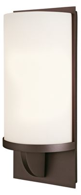 Ovulo Tall Wall Sconce in Black Bronze