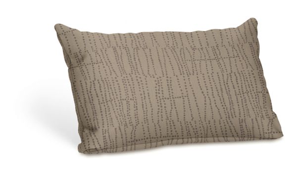 Knife Edge 20x12 Meta Aluminum Pillow