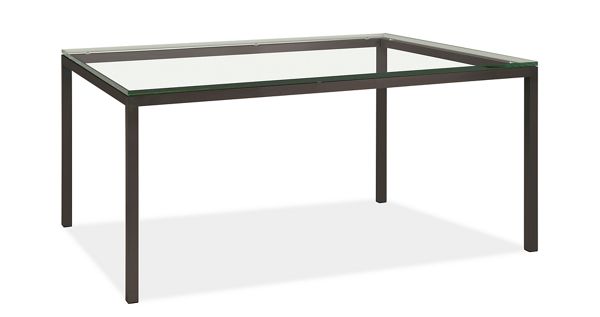 Parsons Thin Leg Table by the Inch