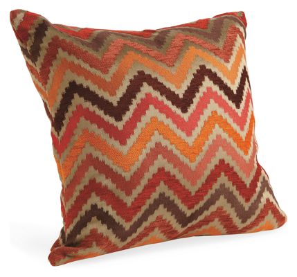 Chevron Spice Pillow