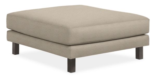 Holden Ottoman in Drumond Pumice