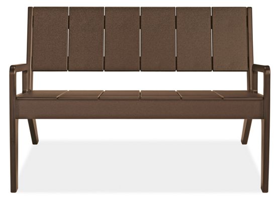 Harbor 44" Sofa in Brown