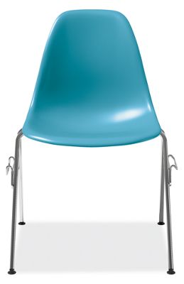 Eames� Molded Plastic Chair with Stacking Base