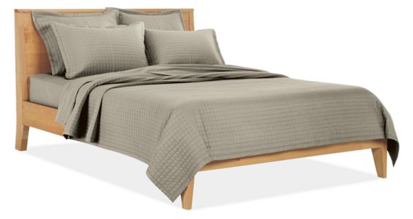 Percale Quilted Coverlet & Shams