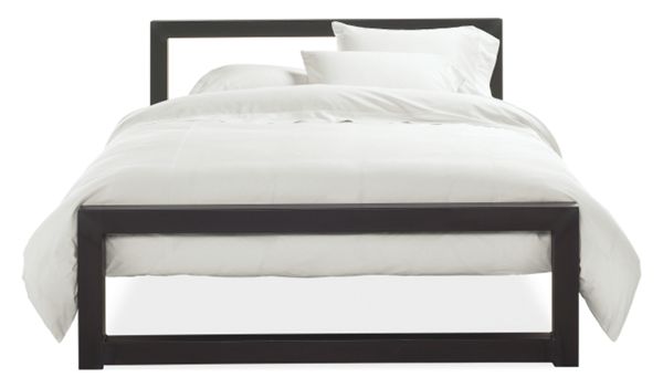 Perspective Natural Steel Bed