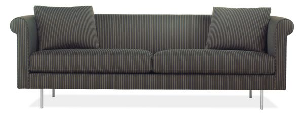 Nigella 95" Two Cushion Sofa in Salem Charcoal