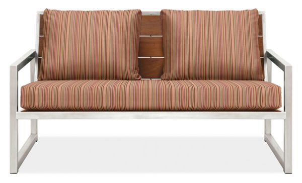 Montego 57" Sofa Cushions in Outdura Sunset Spice