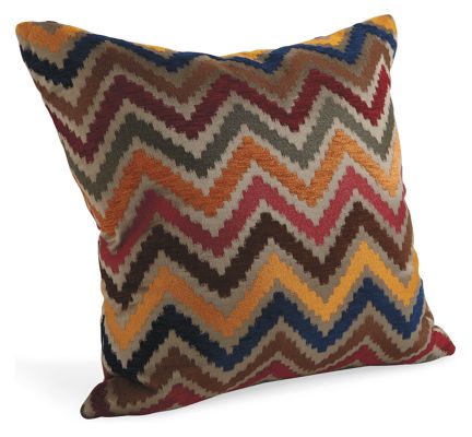Chevron Ink Pillow