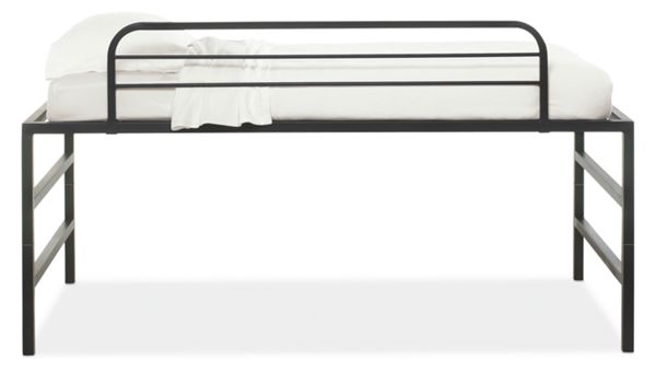 Bower Loft Guard Rails in Natural Steel