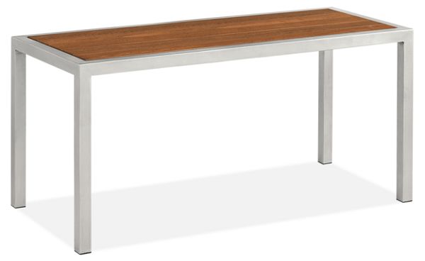 Montego 46x23x13h Cocktail Table with Ipe Wood Top