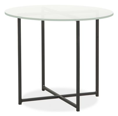 Classic End Tables in Natural Steel