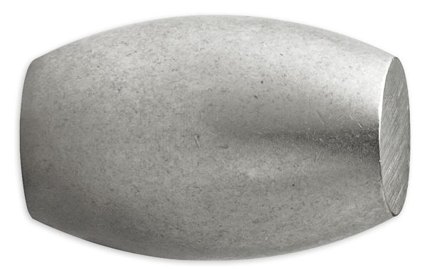 Barrel Knob in Stainless Steel