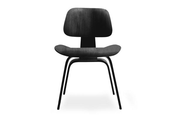 Eames� Chair in Colors with Wood Legs