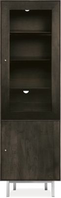 Hudson Custom 71h 22x20 Cabinet in Charcoal with Stainless Steel Knobs