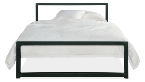 Piper Bed in Natural Steel