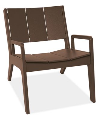 Harbor Lounge Chair in Brown