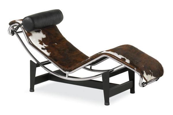 Pierre Cowhide Chaise