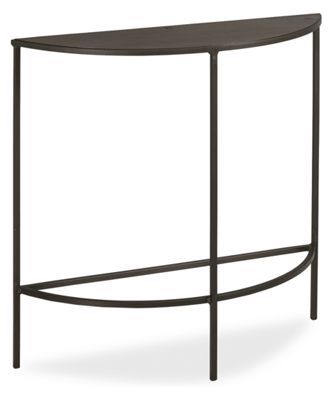 Slim Console Tables in Natural Steel