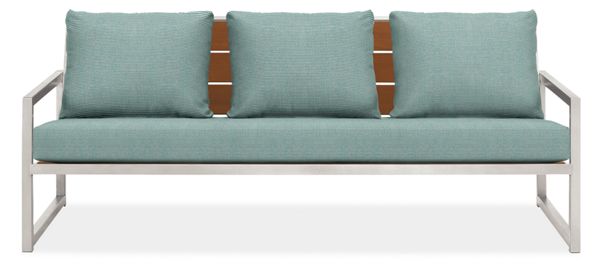 Montego Sofa Cushions in Sunbrella Canvas Spa