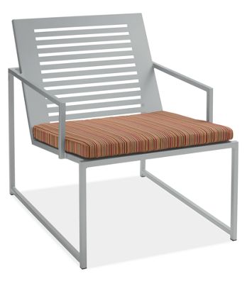 Cruz Chair Seat Cushion in Outdura Sunset Spice