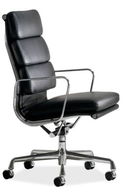 Eames� Soft Pad Group Leather Chairs