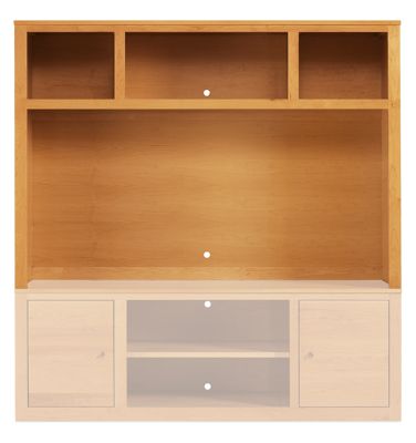 Woodwind 70w 48h Media Hutch in Cherry