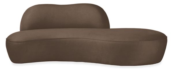Hahn Left-Back Sofa in Desmond Mahogany