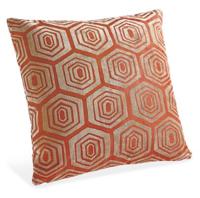 Hive Orange Pillow