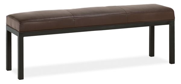 Parsons Leather Benches