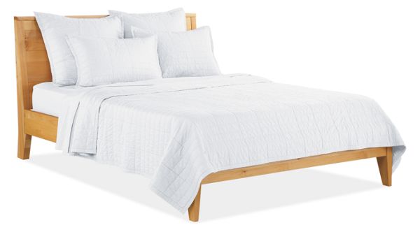 Sateen Quilted Coverlet & Shams