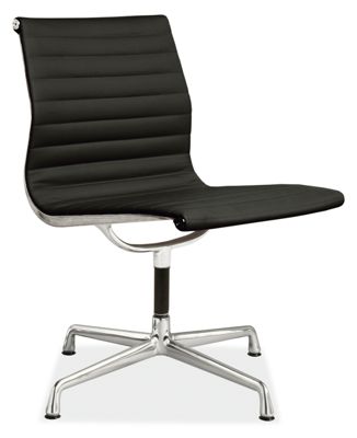 Eames� Aluminum Group Leather Chairs