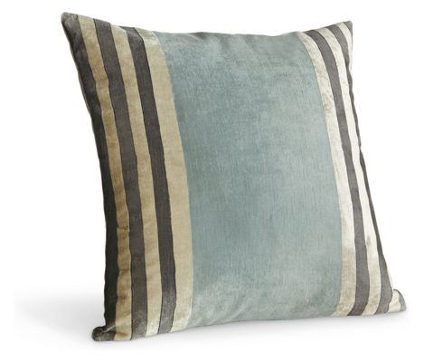 Stripe Chambray Pillow
