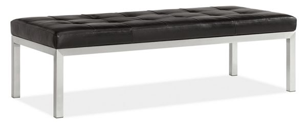 Ravella Leather Ottomans