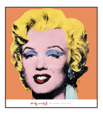 Warhol, Shot Orange Marilyn
