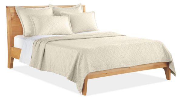 Ticking Stripe Coverlet & Shams
