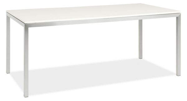 Portica Custom 72x31 29h Dining Table with White Quartz Top