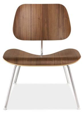 Eames� Molded Plywood Lounge Chair with Metal Legs