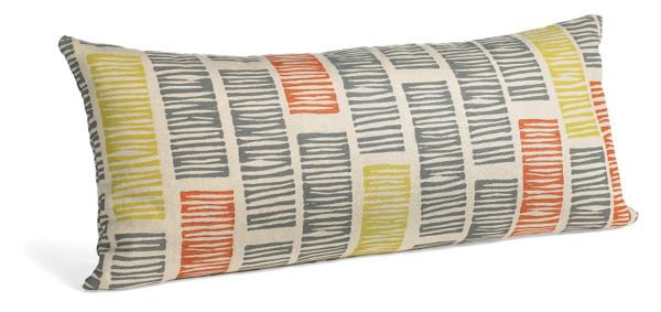 Matchstick Multi-color Pillow