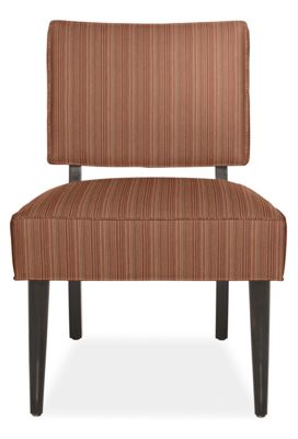 Gigi Chair in Bezel Paprika with Ebony Legs