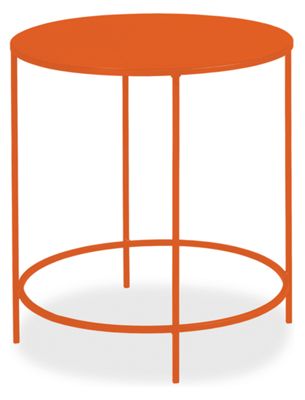 Slim Round End Tables in Colors