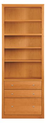 Woodwind Custom 86h 32x17 Cabinet in Cherry with Stainless Steel Knobs
