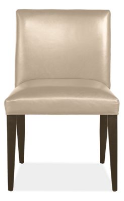Marie Side Chair in Leisure Cream Leather