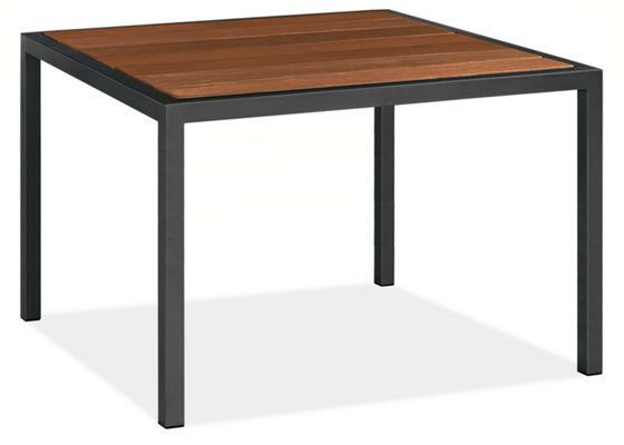 Montego Custom 33sq 42h Counter Height Table in Graphite