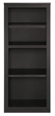 Woodwind Custom 48h 24x17 Bookcase in Birch with Ebony Stain