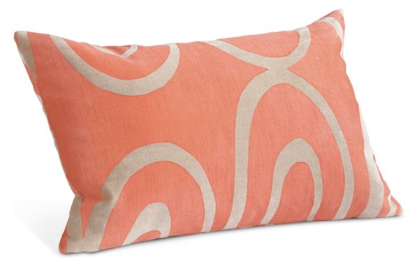 Loop Coral Pillow