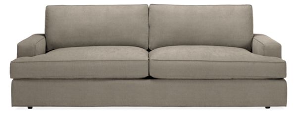 Levin 90" Queen Air Coil Sleeper Sofa in Glinda Metal