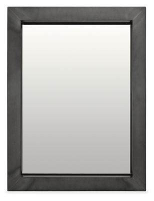 Industry Mirror in Natural Steel