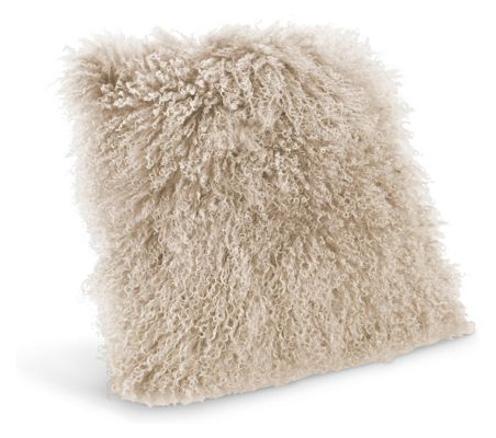 Tibetan Sheepskin Stone Pillow
