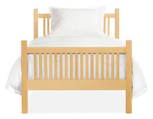 Riley Twin Bed in Maple