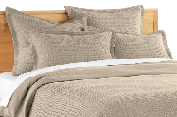 Waffle-weave Duvet Cover & Shams